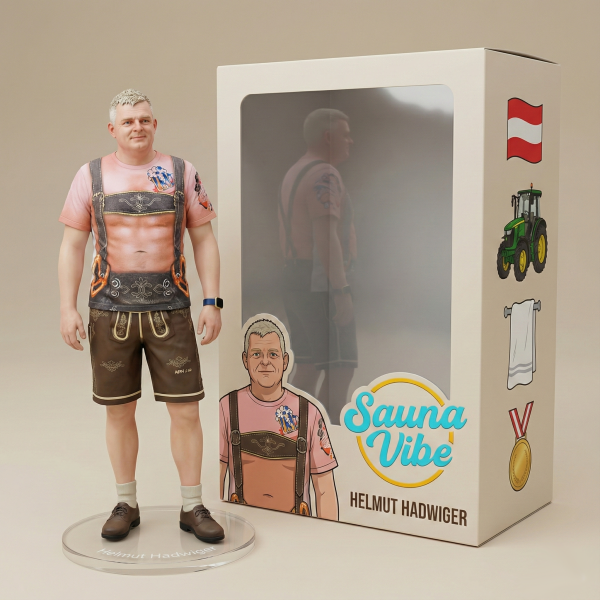 Personalized 1/7 Scale Action Figure (25 cm) – Made From Your Own Photo