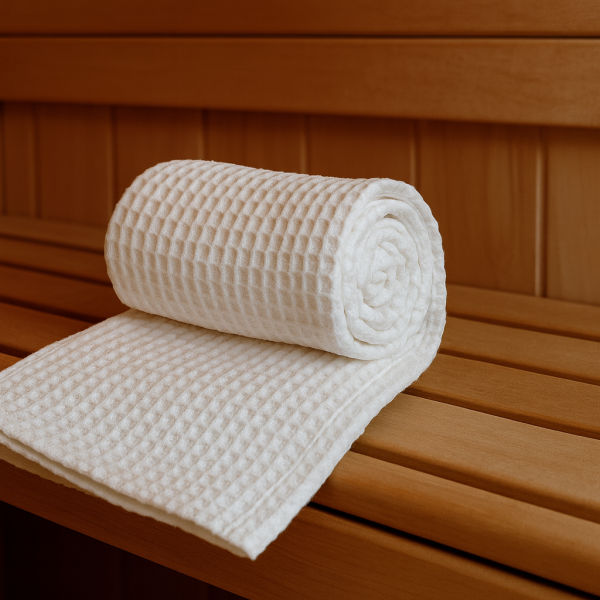 Honeycomb Sauna Towel with  LinTRAK NFC - 200pc