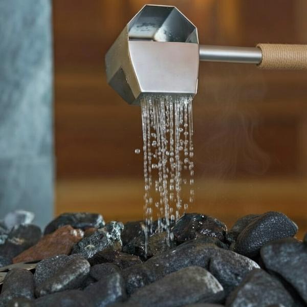 Sauna Ladle With Shower Effect  Inox (Rain Effect)