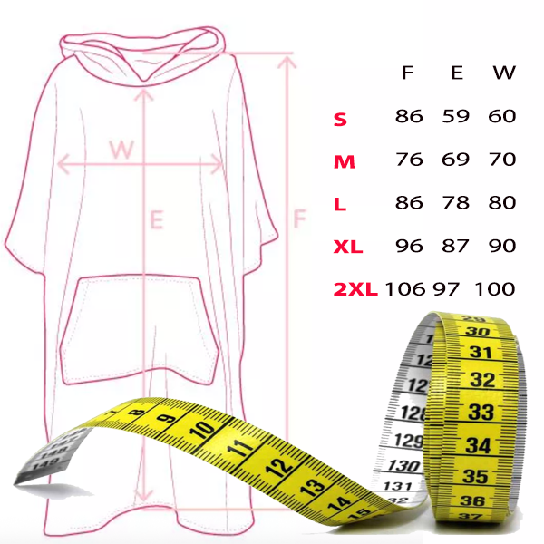 Sauna Poncho (Various Colors)